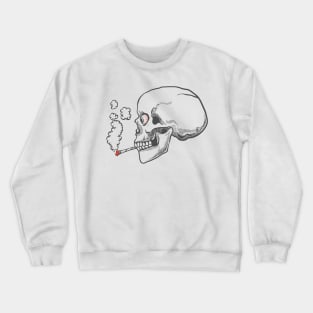 Skull smoke Crewneck Sweatshirt